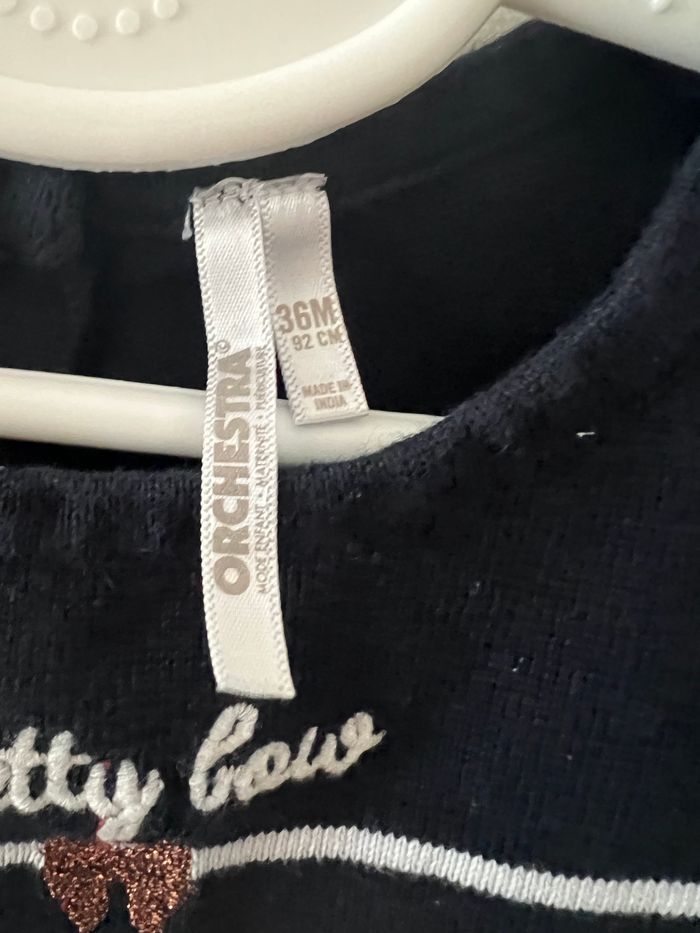 Pull bleu marine - photo numéro 7