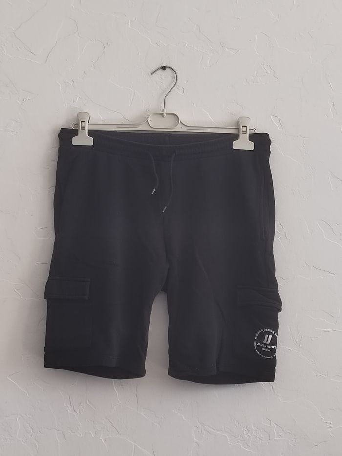 Short garçon Jack & Jones noir – 16 ans – 4 poches - photo numéro 1