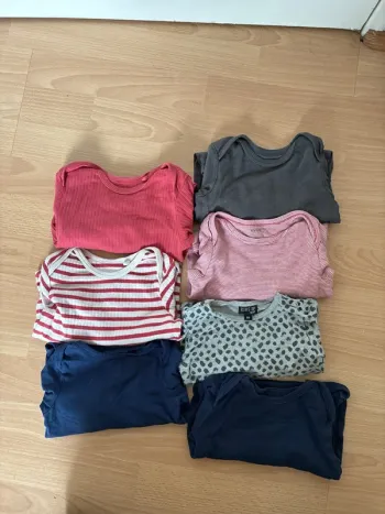 Lot de 5 bodies manches longues