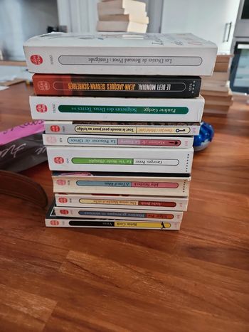 Lot de 10 livres : le livre de poche