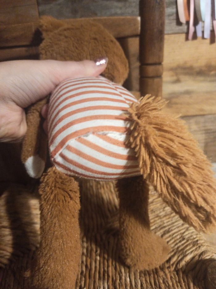 Peluche renard tape à l'oeil Tao tbe - photo numéro 4