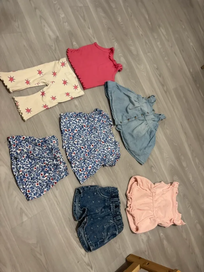 Lot 6 mois été fille