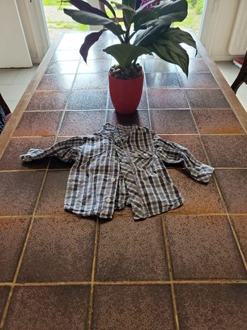 Chemise manches longues