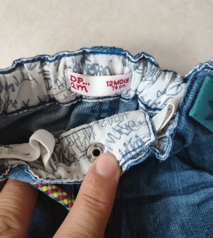 Pantalon taille 12 mois dinosaure - photo numéro 3