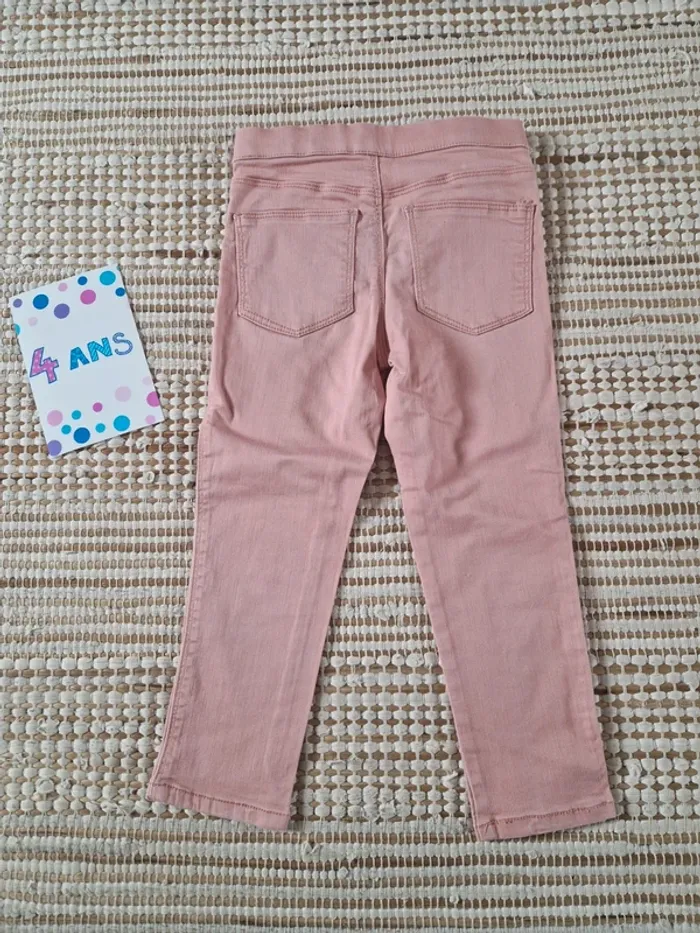 Pantalon slim rose fille - Taille 4 ans Kiabi - photo numéro 3