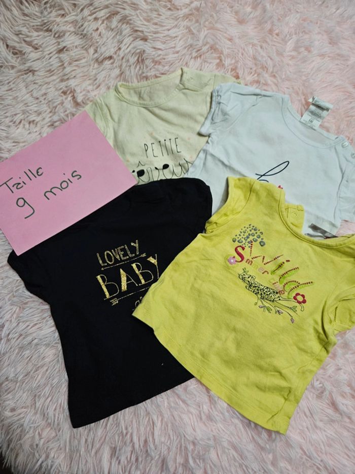 Lot t-shirt bébé