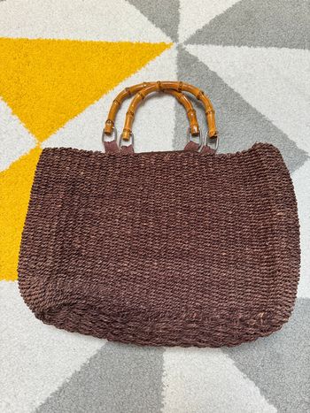 Sac fourre-tout en maille vintage