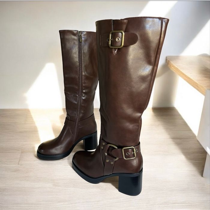 Bottes marron T 38 - photo numéro 3