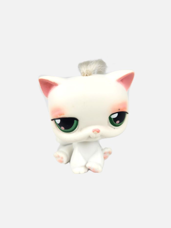 Littlest Petshop LPS Chat Siamois blanc #148