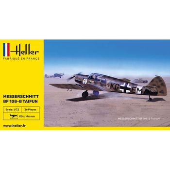 Maquette HELLER 80231 avion Messerschmitt Bf 108-B Taifun 1/72