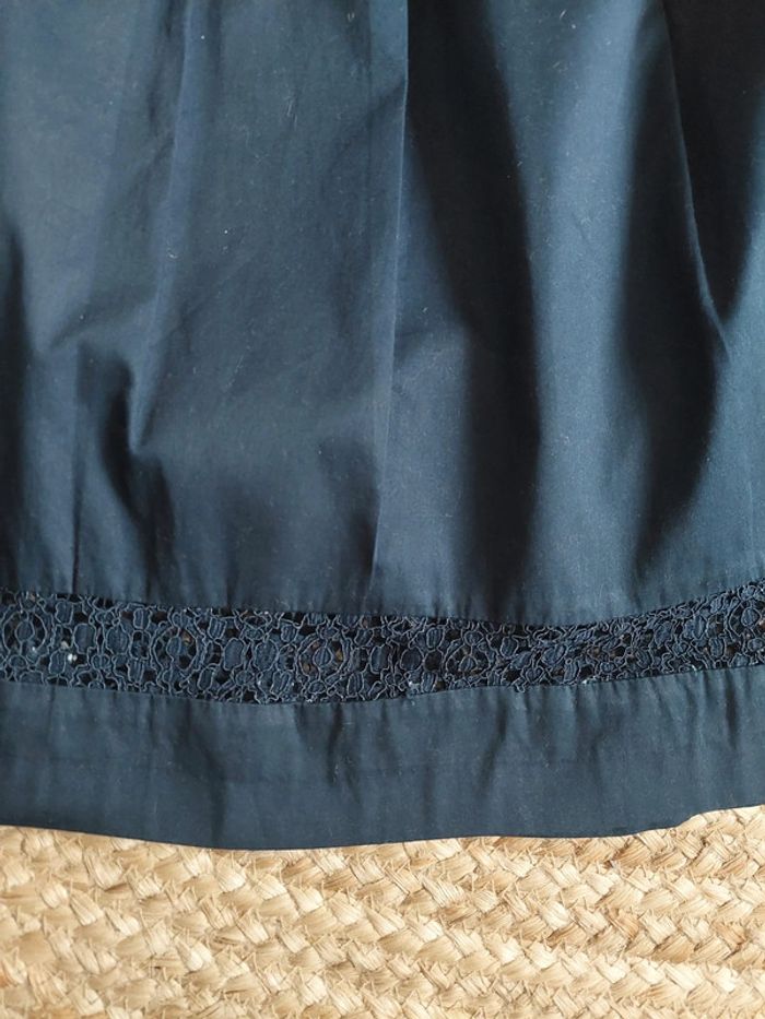 Jupe bleu marine camaieu t38 - photo numéro 2