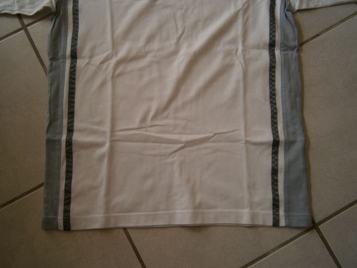 Tee-shirt MC blanc ADIDAS Taille M - photo numéro 4