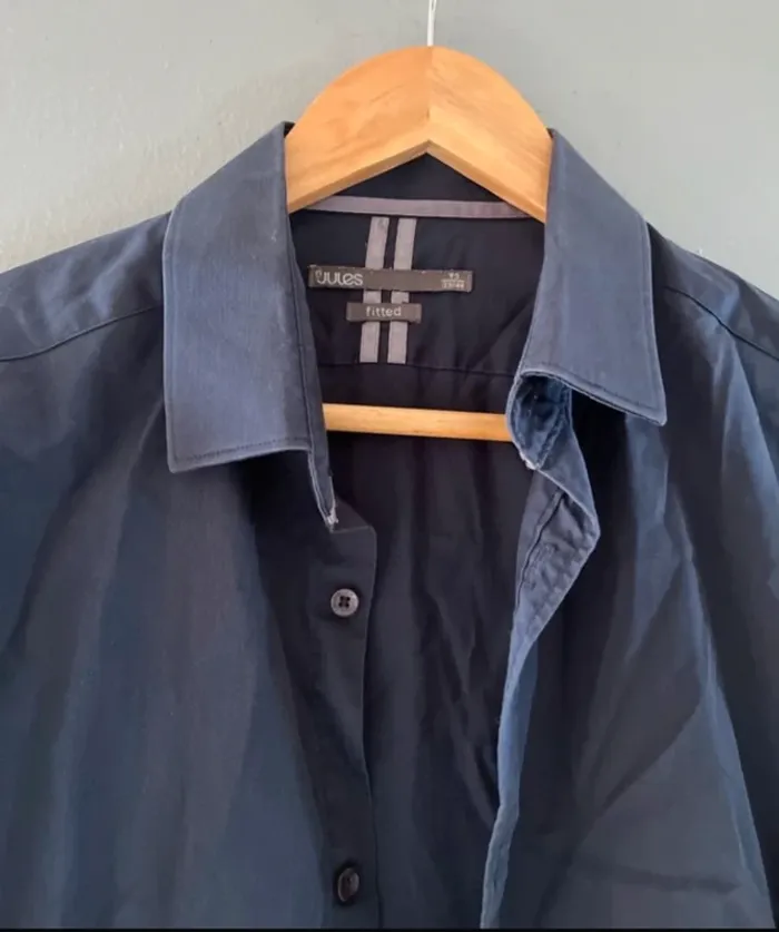 Chemise marine Jules en 39/40 en M - photo numéro 2