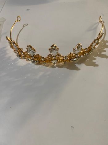 Couronne bijoux doré