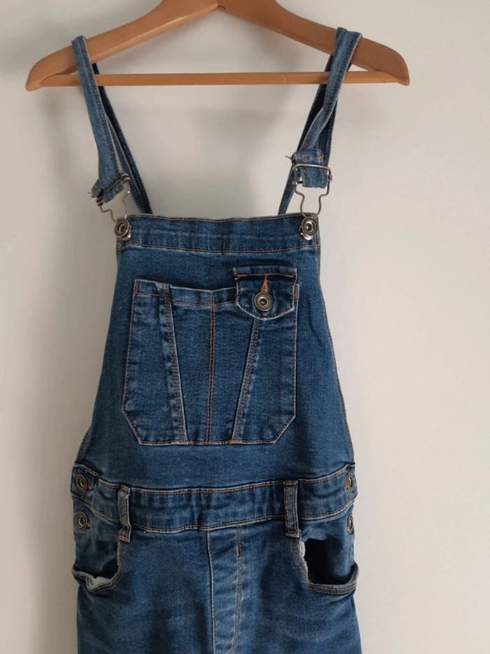 Salopette jean zara impeccable - photo numéro 2