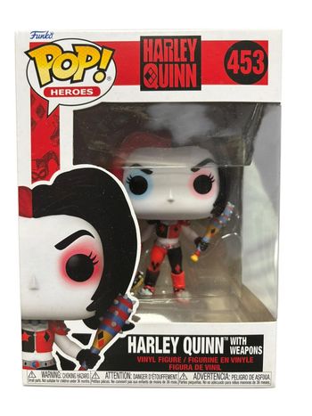 Figurine Funko Pop Dc Comics Harley Quinn With Weapons 453 neuf