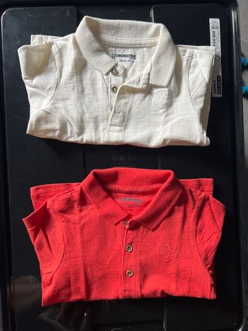 Lot 2 polos longues manches