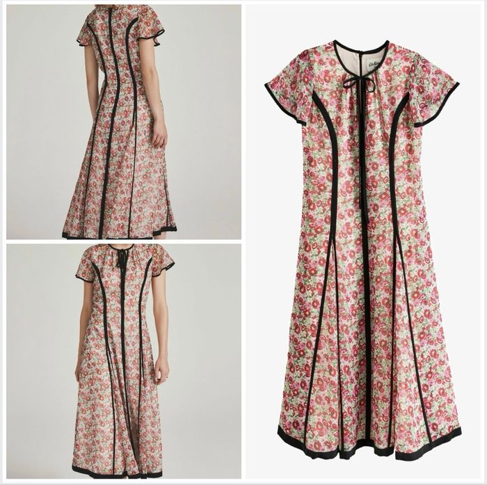 Robe de la marque Cath Kidston taille UK14 EU42 Potée 1 fois