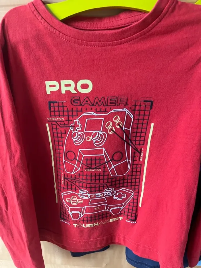 Lot de 6 t-shirts manche longue - photo numéro 8