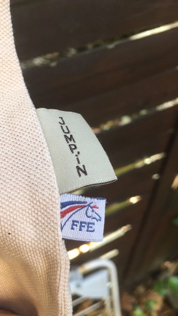 Polo d’équitation beige 👕 - photo numéro 4