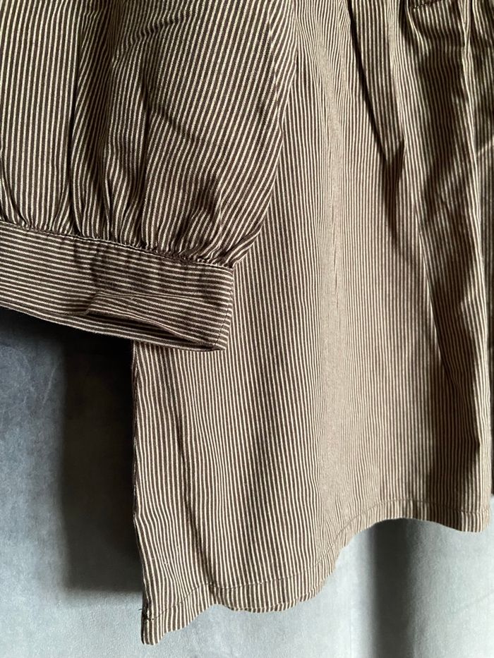 Blouse rayée manches 3/4 - photo numéro 2