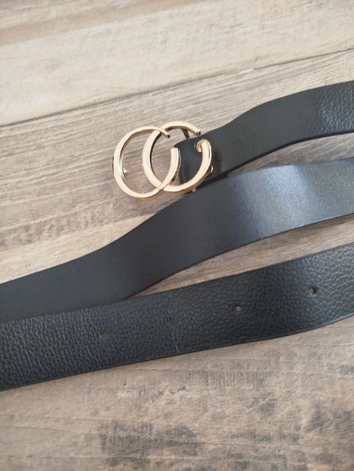 Ceinture avec boucle dorée - photo numéro 3