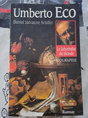 Livre Umberto Eco Le labyrinthe du Monde, Daniel Salvatore Schiffer.