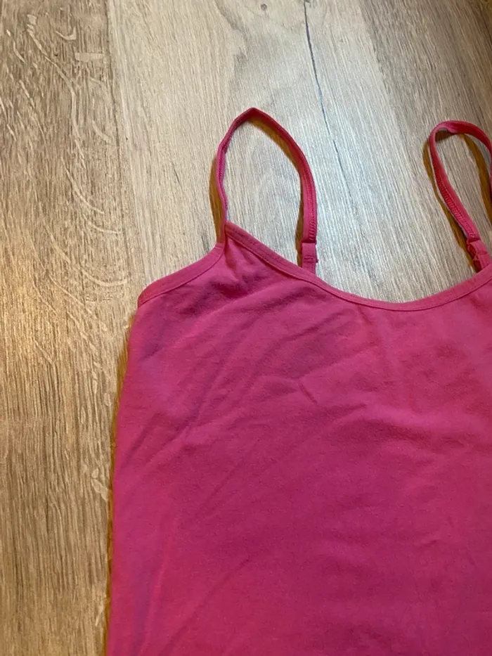 débardeur taille parfaite rose été - photo numéro 2