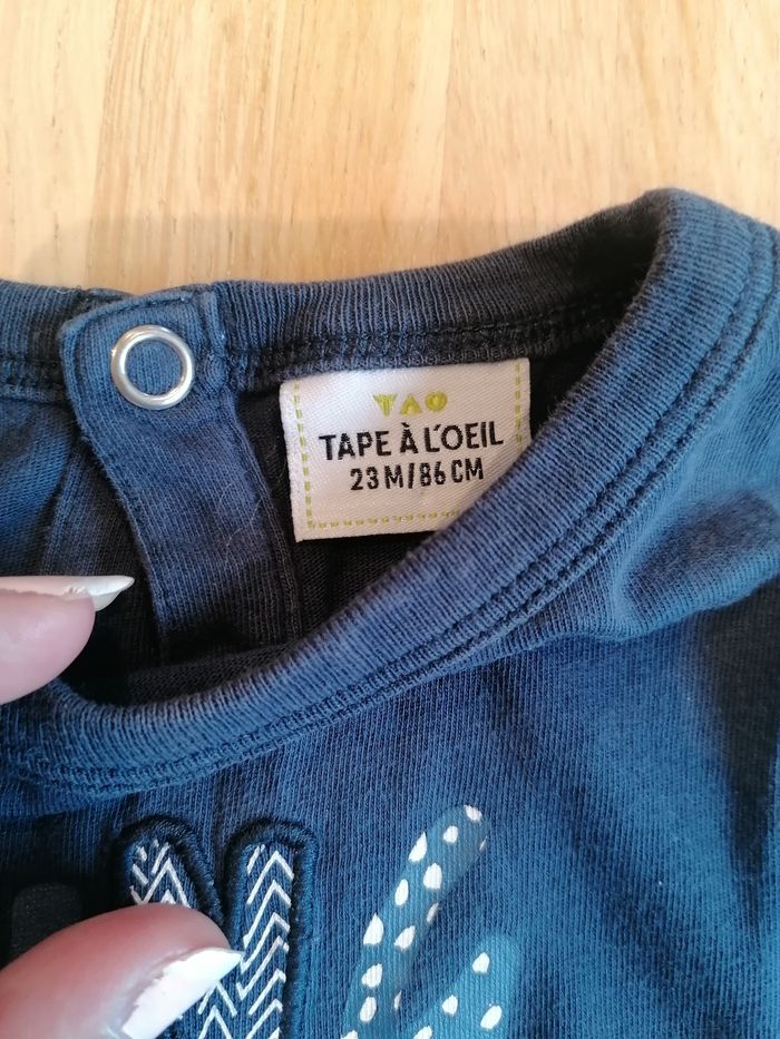 T-shirt manches courtes 24mois - photo numéro 2