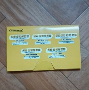 Cartes RA Nintendo