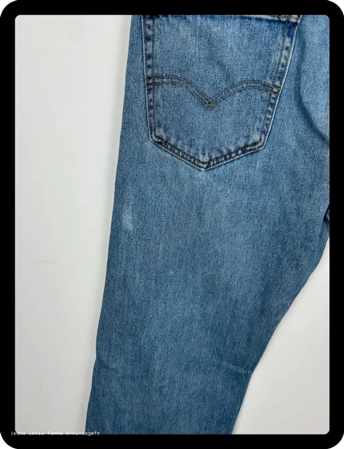 Jean Levi's Homme 505 Regular Marine W32 L30 | Très Bon État NJ604 - photo numéro 11