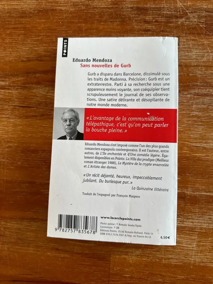 Livre sans nouvelles de gurb - photo numéro 3