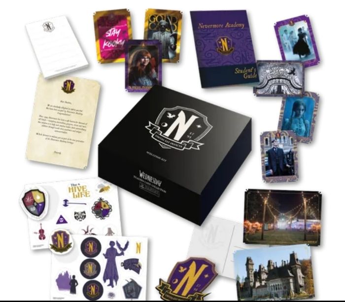 Coffret panini wednesday neuf - photo numéro 3