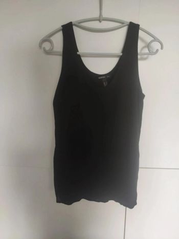 Mango débardeur noir doublé S