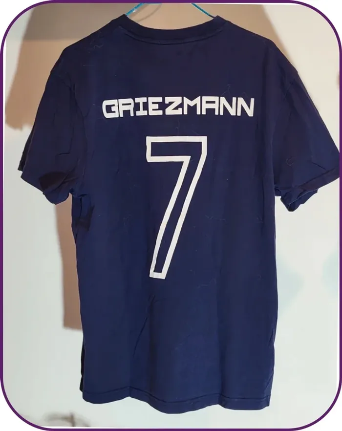 Tee shirt équipe de France - Floqué Griezmann 7 - Taille M - photo numéro 7
