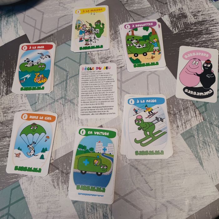 Jeu des familles Barbapapa quasi neuf - photo numéro 2