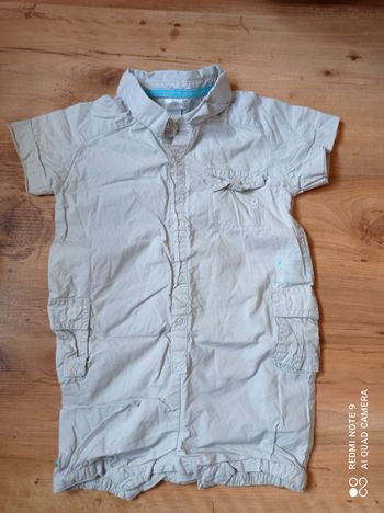 Combishort garçon, OBAIBI, taille 12 mois (1 an)