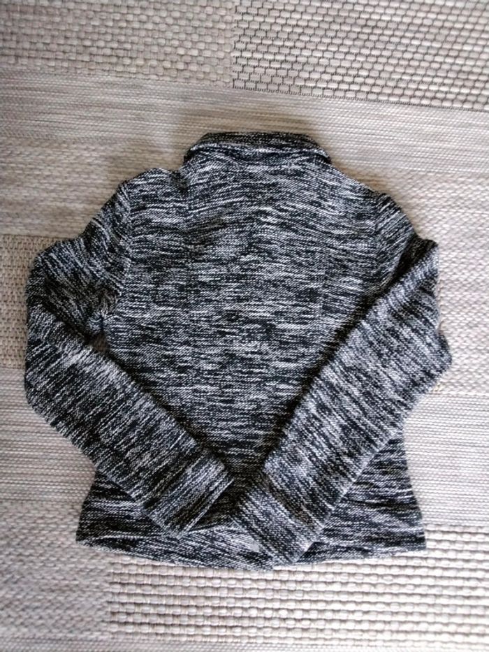 Petite veste camaïeu façon maille - photo numéro 4