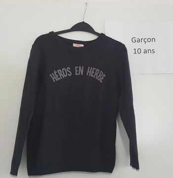 Pull Héros en herbe DPAM 10 ans