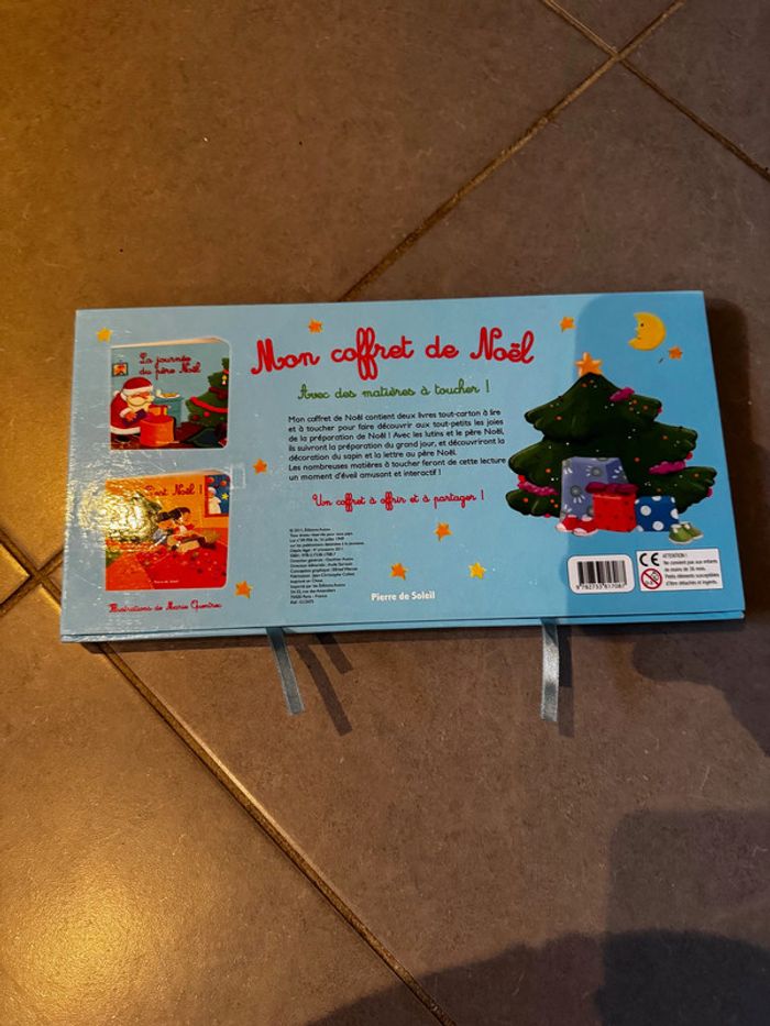 Coffret de 2 Livres / Albums - Mon coffret de Noël - Marie Quentrec - Pierre de soleil - photo numéro 2