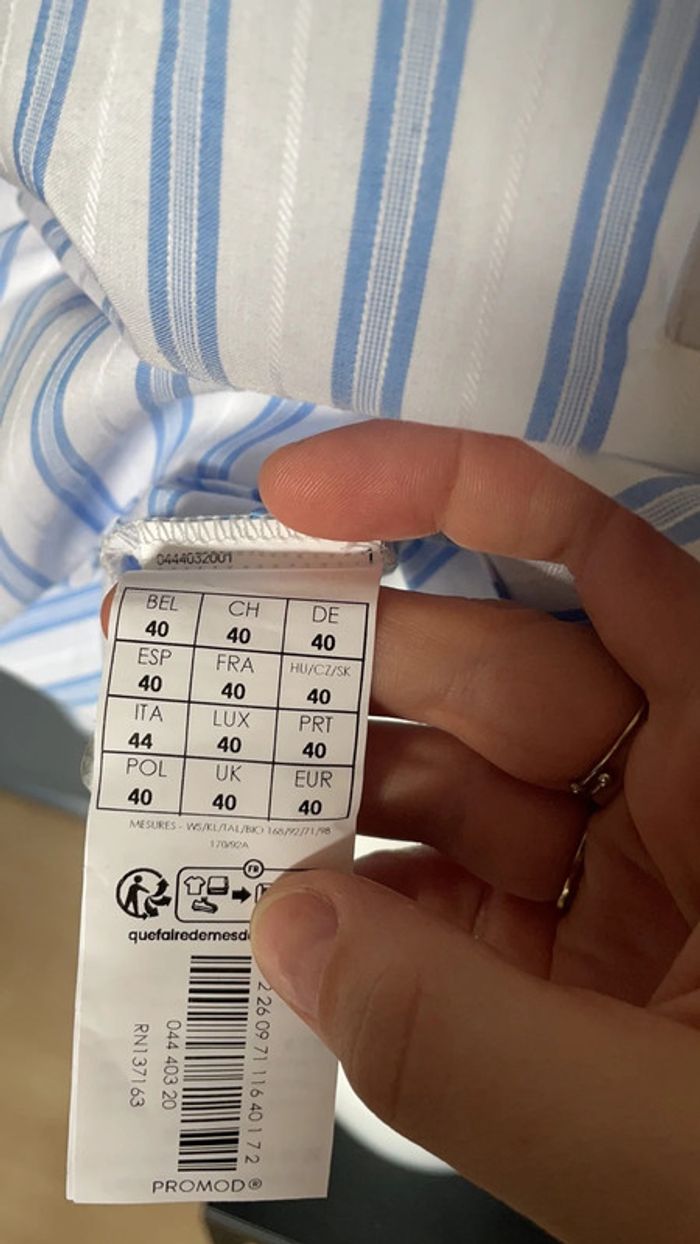 Blouse rayée - photo numéro 4