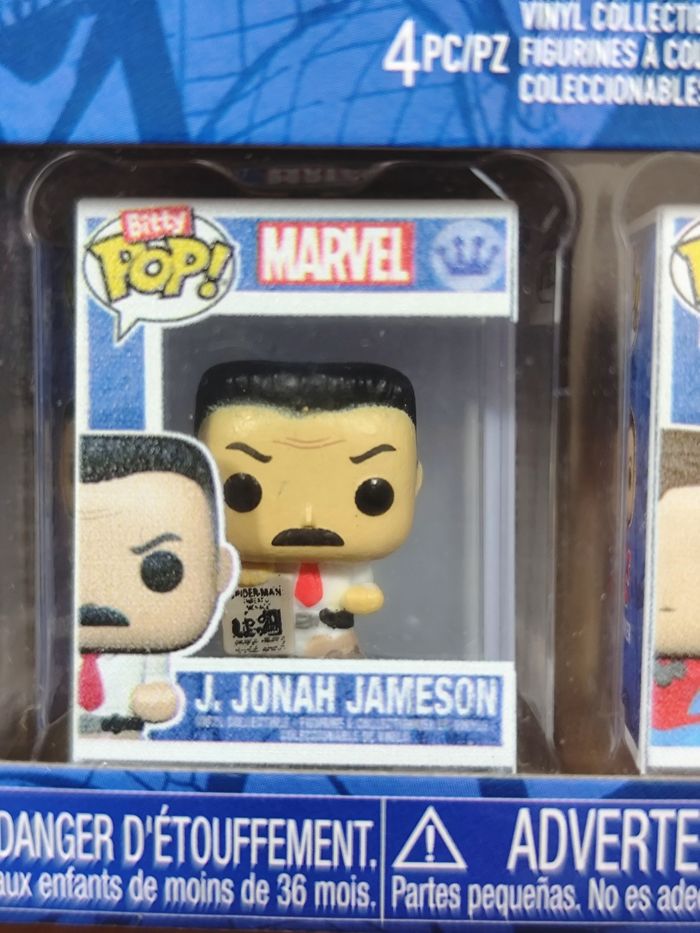 Lot De 2 Boîtes De 4 Bitty Pop! Marvel Comics Spider-Verse (8 Figurines) - photo numéro 9