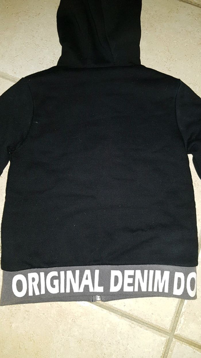 Gilet zippé très épais noir intérieur polaire - photo numéro 2