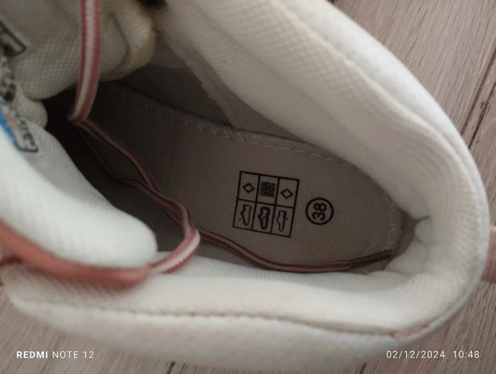 Paire bottines hiver T38 rose - photo numéro 9