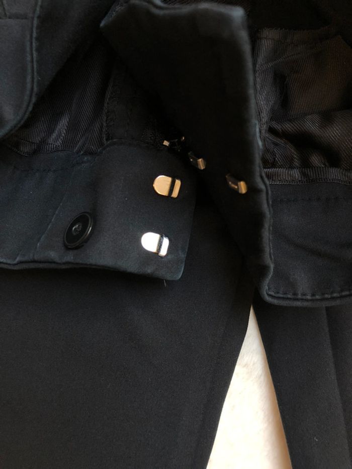 Pantalon tailleur noir 7/8 Mango 34 - photo numéro 4