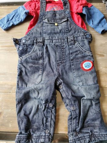 Ensemble salopette 12 mois Orchestra