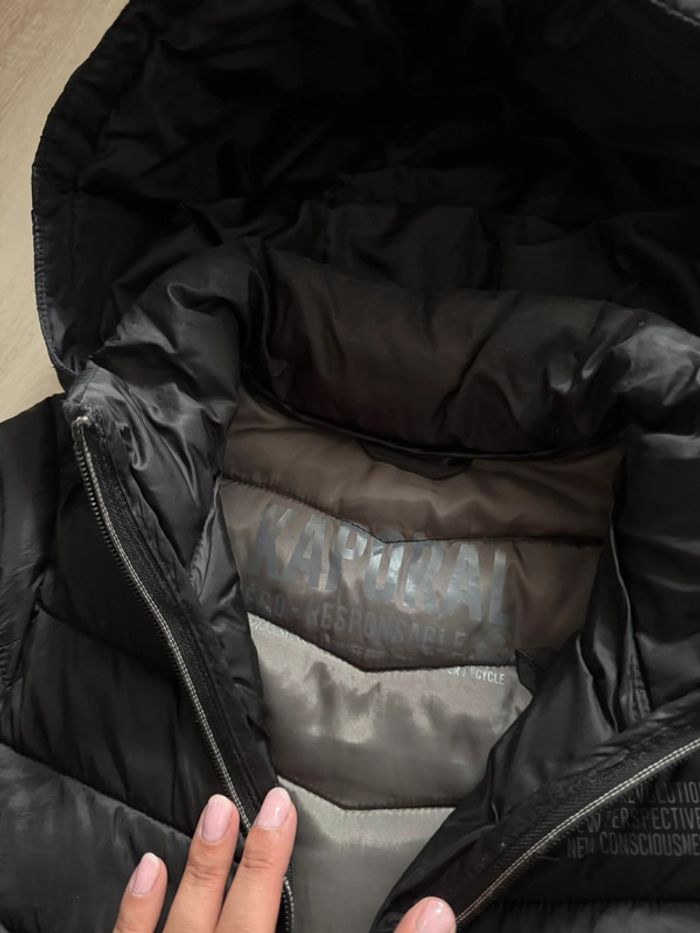 Veste/doudoune garçon noire Kaporal taille 4 ans - photo numéro 9