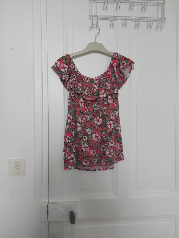 Tshirt fleuri
