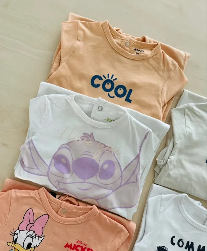 Lot 5 pyjamas bébé 9 mois 7 cm - photo numéro 4