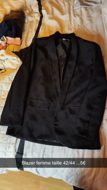 Blazer noir femme